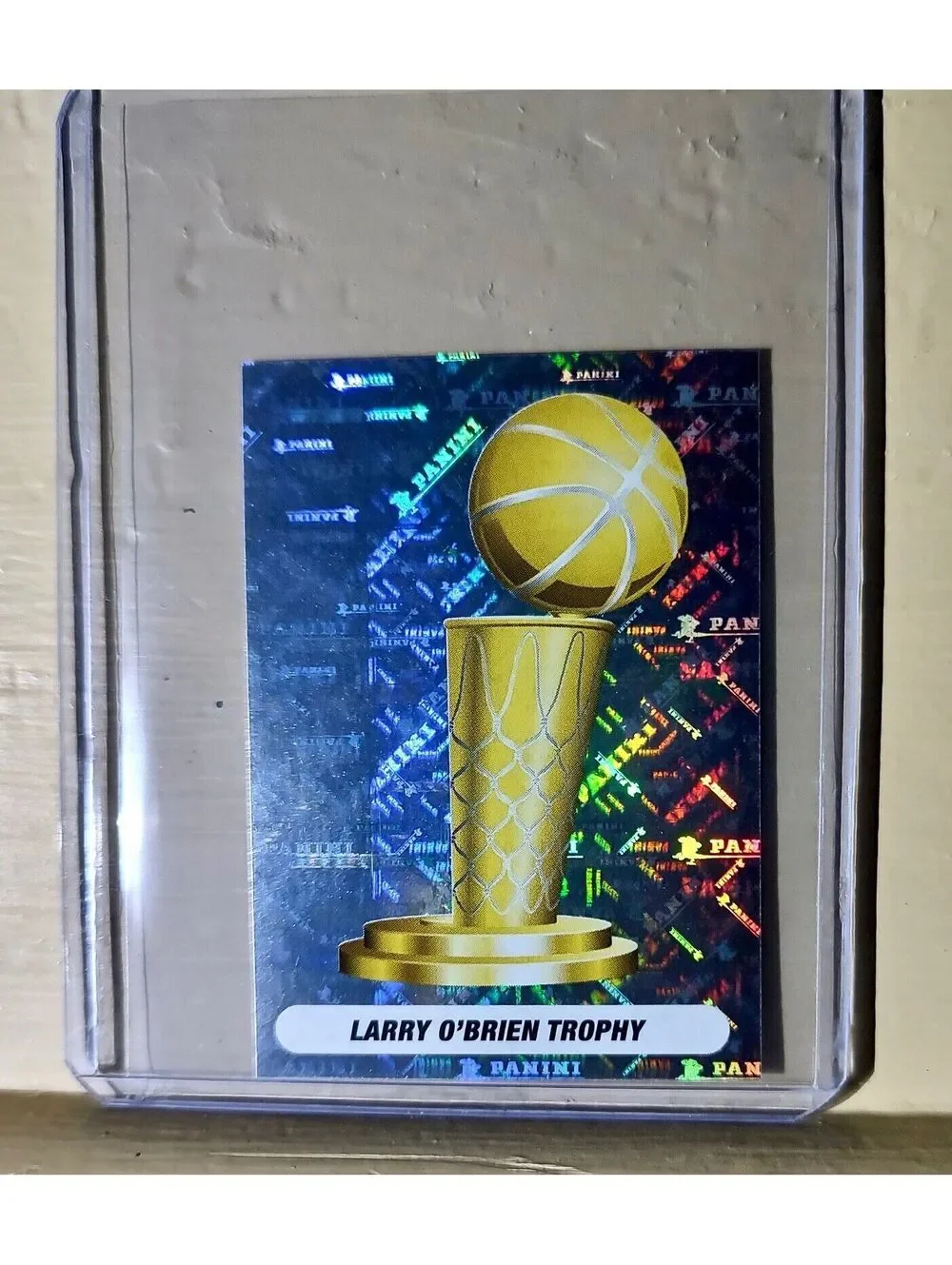 NBA Finals Trophy -  2023-24 Panini NBA Basketball #31 Foil  Sticker